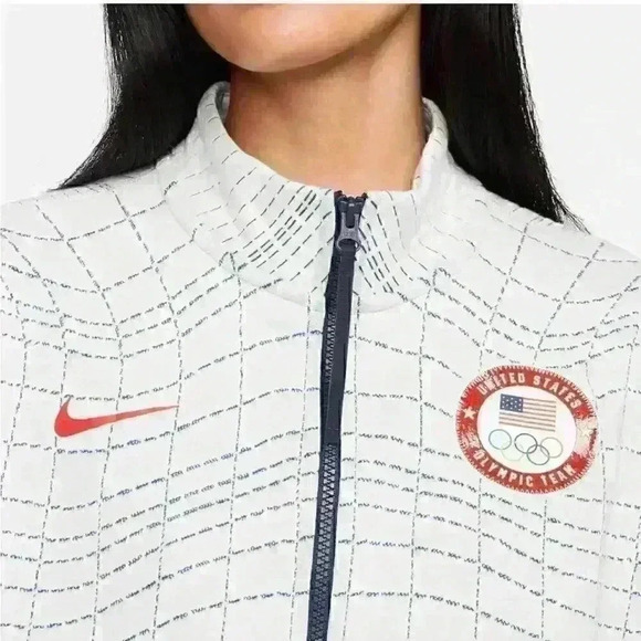 NWT Nike Team USA OlympicsTherma-FIT Tech Pack Women Engineered Full-Zip Jacket - Picture 3 of 8